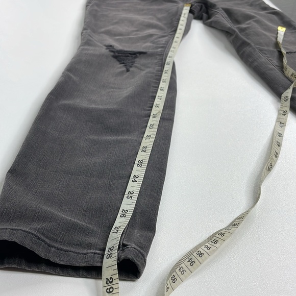 NWT Madewell Maternity Over-the-Belly Skinny Jeans Item G7394 size 27 Black wash - Picture 10 of 12